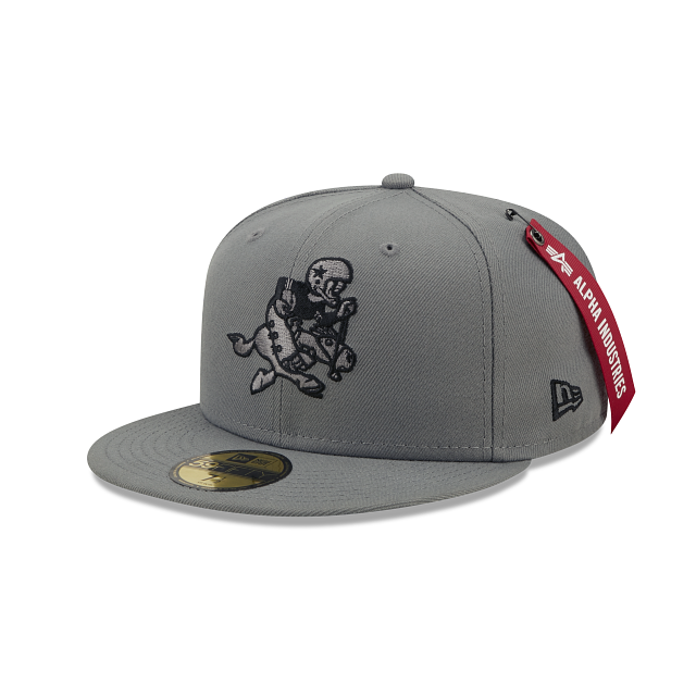 Alpha Industries X Dallas Cowboys Gray 59FIFTY Fitted