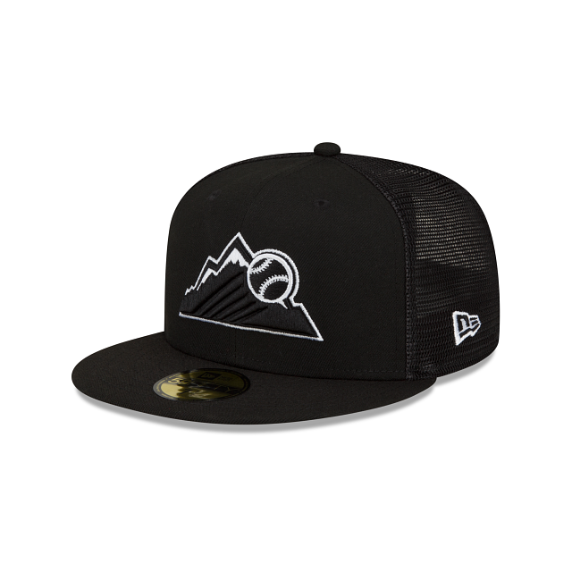 Colorado Rockies 2023 Batting Practice Black 59FIFTY Fitted