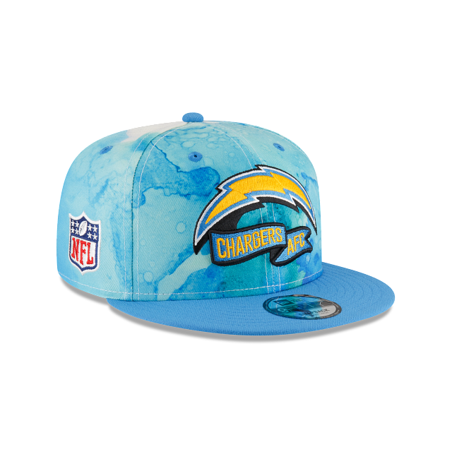 Los Angeles Chargers 2022 Sideline Ink Dye 9FIFTY Snapback