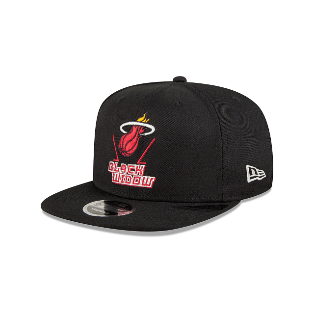 Marvel X Miami Heat Black 9FIFTY Snapback