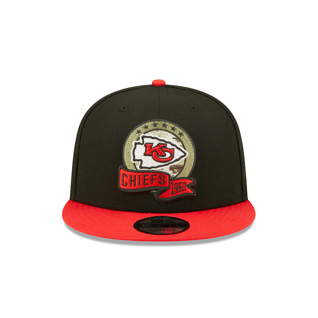 Kansas City Chiefs 2022 Salute to Service 9FIFTY Snapback