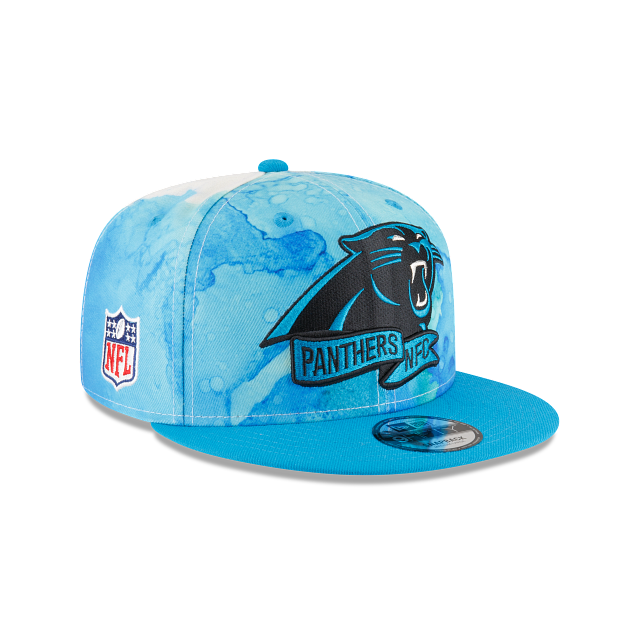 Carolina Panthers 2022 Sideline Ink Dye 9FIFTY Snapback
