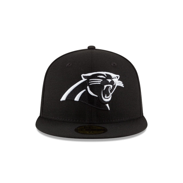Carolina Panthers Black \u0026 White 59FIFTY Fitted