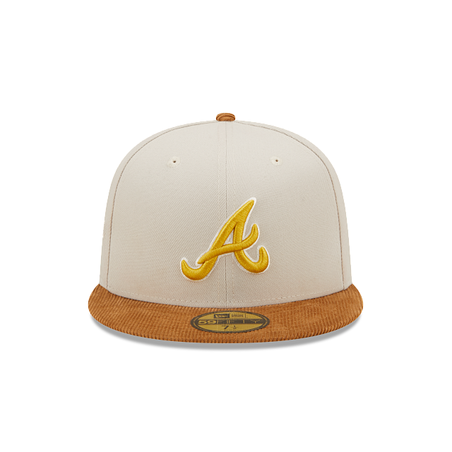 Atlanta Braves Corduroy Visor 59FIFTY Fitted