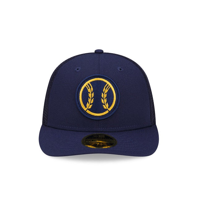 Milwaukee Brewers 2023 Batting Practice Low Profile 59FIFTY Fitted