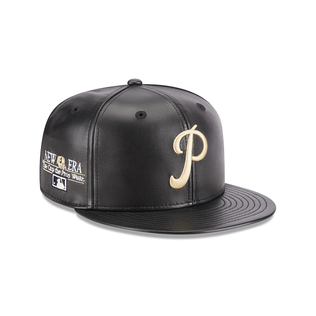 Philadelphia Phillies Leather 59FIFTY Fitted