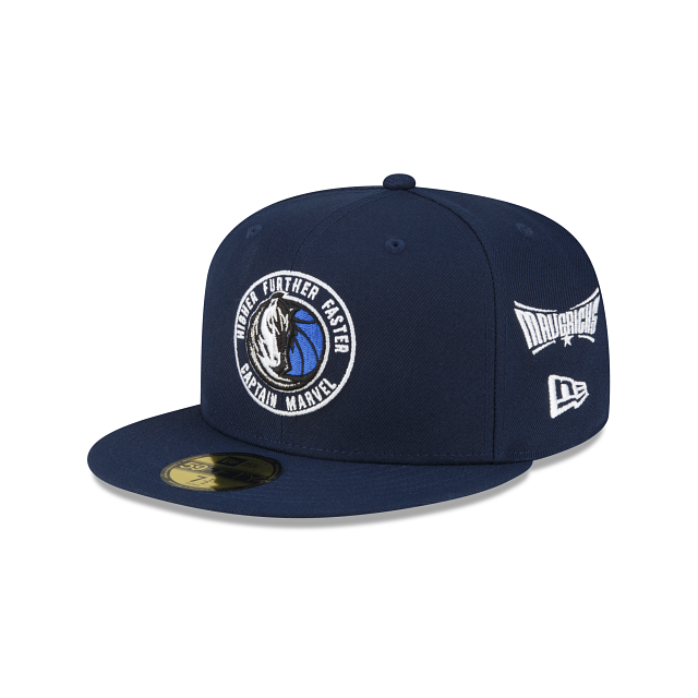 Marvel X Dallas Mavericks Blue 59FIFTY Fitted