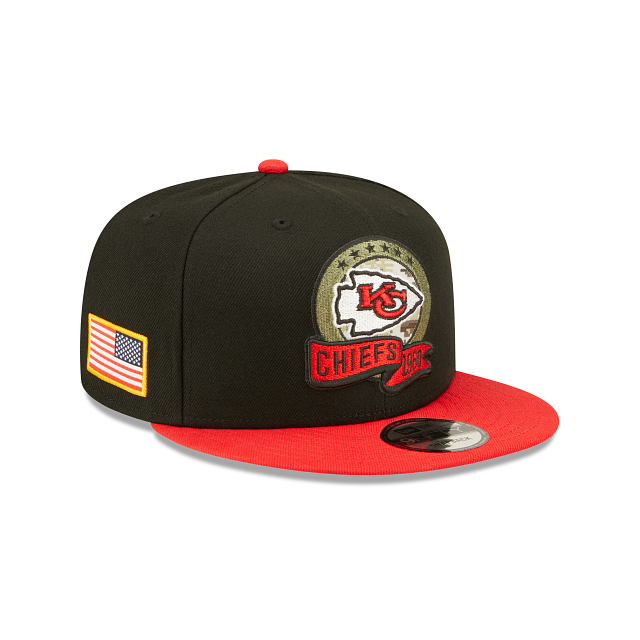 Kansas City Chiefs 2022 Salute to Service 9FIFTY Snapback