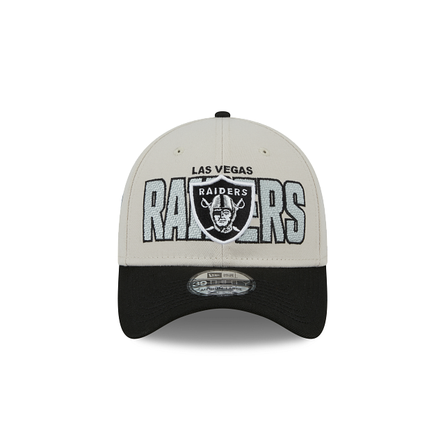 Las Vegas Raiders 2023 Draft 39THIRTY Stretch Fit
