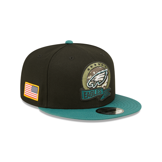 Philadelphia Eagles 2022 Salute to Service 9FIFTY Snapback
