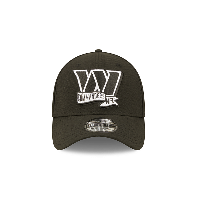 Washington Commanders 2022 Sideline Black 39THIRTY Stretch Fit
