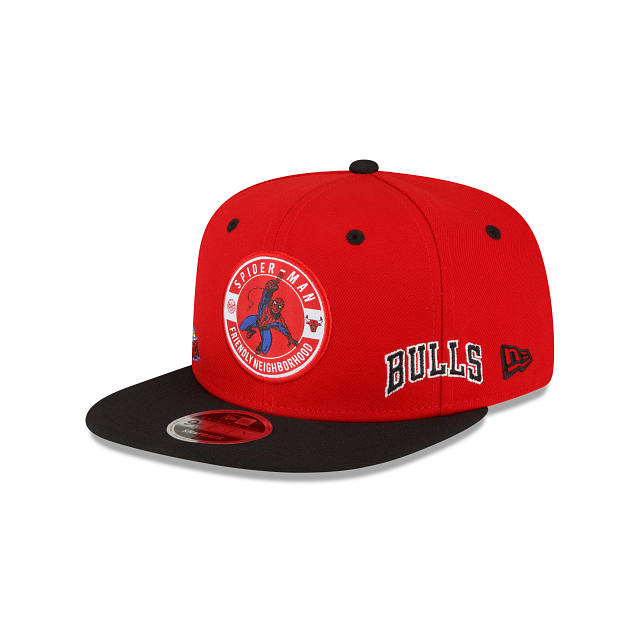 Marvel X Chicago Bulls Red 9FIFTY Snapback