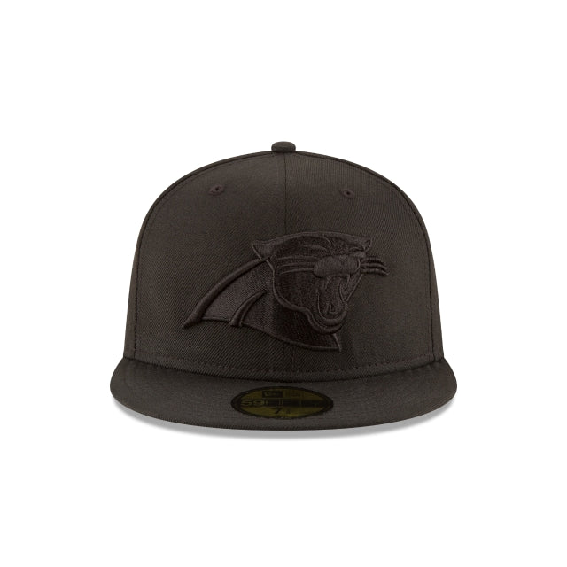 Carolina Panthers Black On Black 59FIFTY Fitted