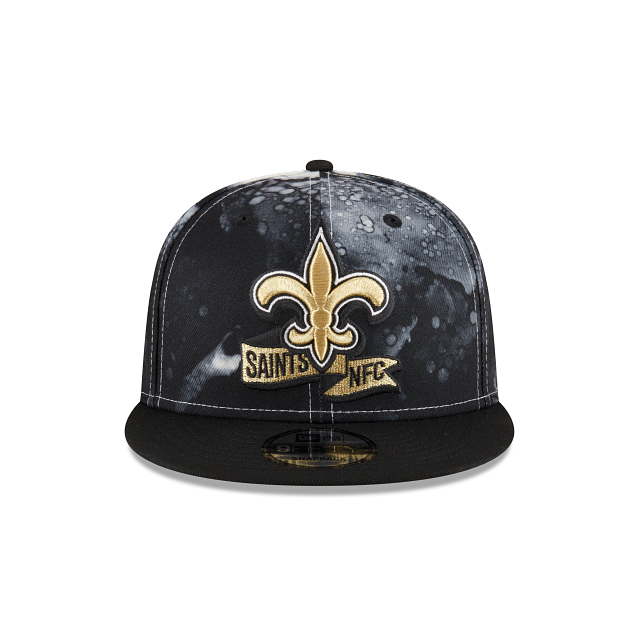 New Orleans Saints 2022 Sideline Ink Dye 9FIFTY Snapback