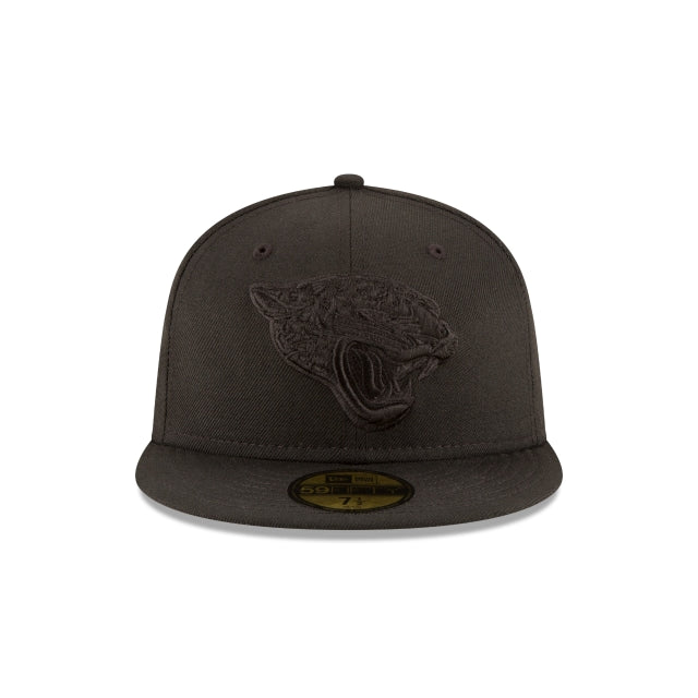Jacksonville Jaguars Black On Black 59FIFTY Fitted