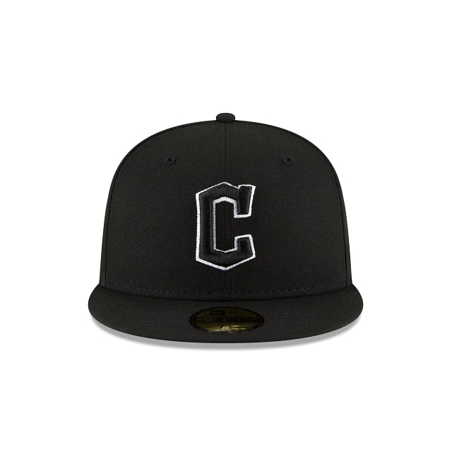 Cleveland Guardians Basic Black and White 59FIFTY Fitted
