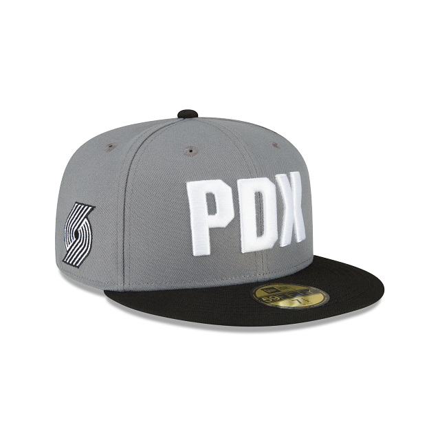 Portland Trail Blazers 2022 City Edition Gray 59FIFTY Fitted