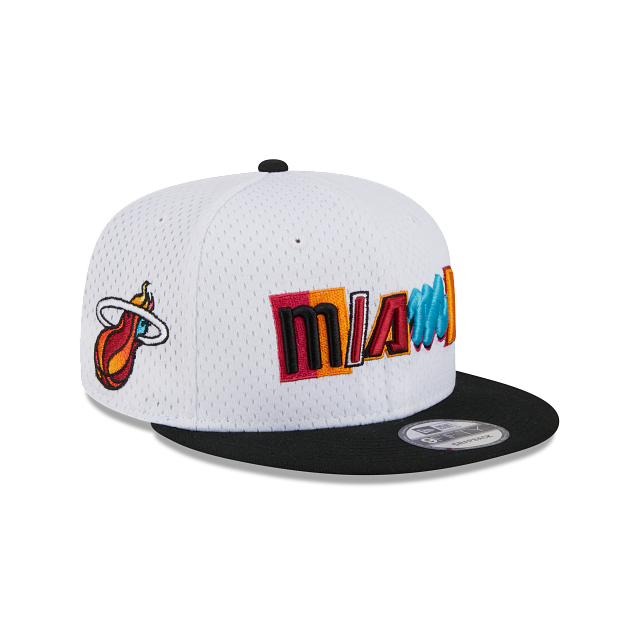 Miami Heat Mesh Crown 9FIFTY Snapback