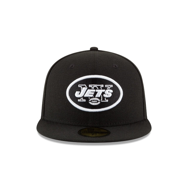 New York Jets Black \u0026 White 59FIFTY Fitted