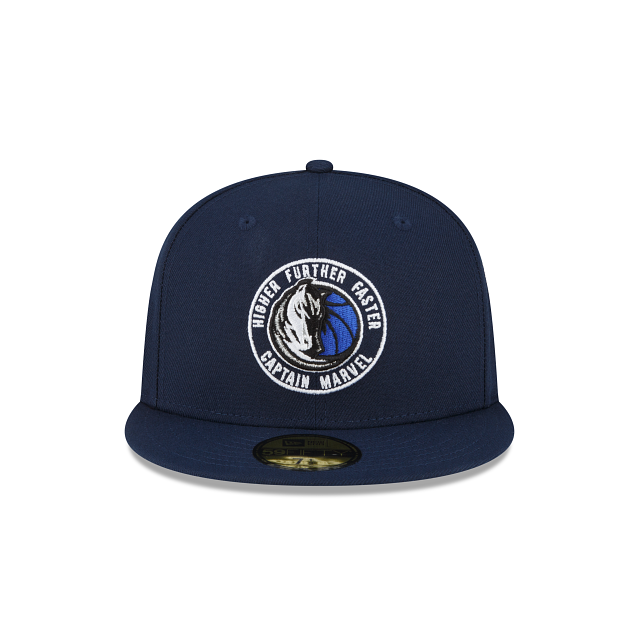 Marvel X Dallas Mavericks Blue 59FIFTY Fitted