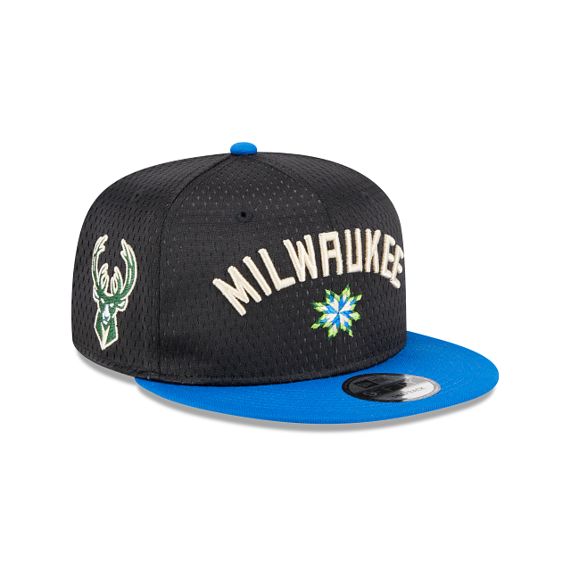 Milwaukee Bucks Mesh Crown 9FIFTY Snapback