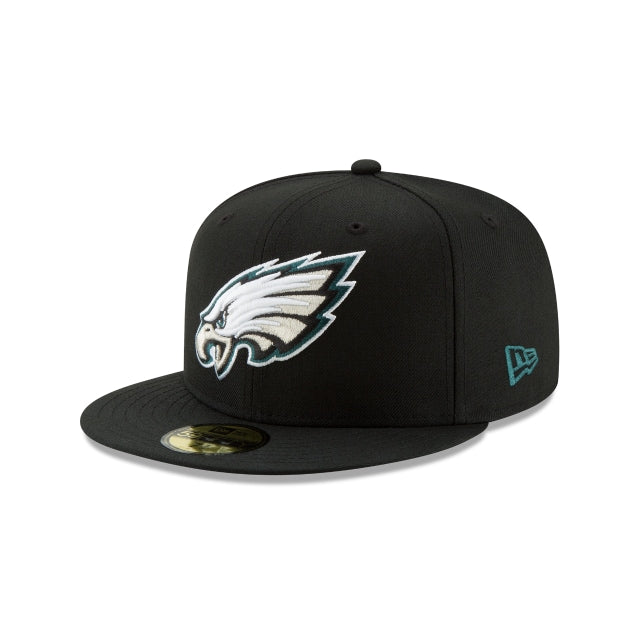 Philadelphia Eagles Black 59FIFTY Fitted