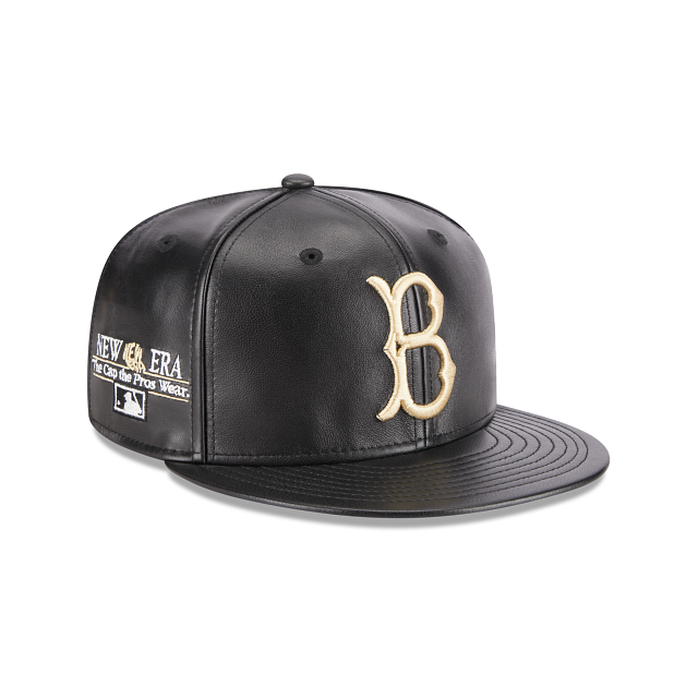 Brooklyn Dodgers Leather 59FIFTY Fitted