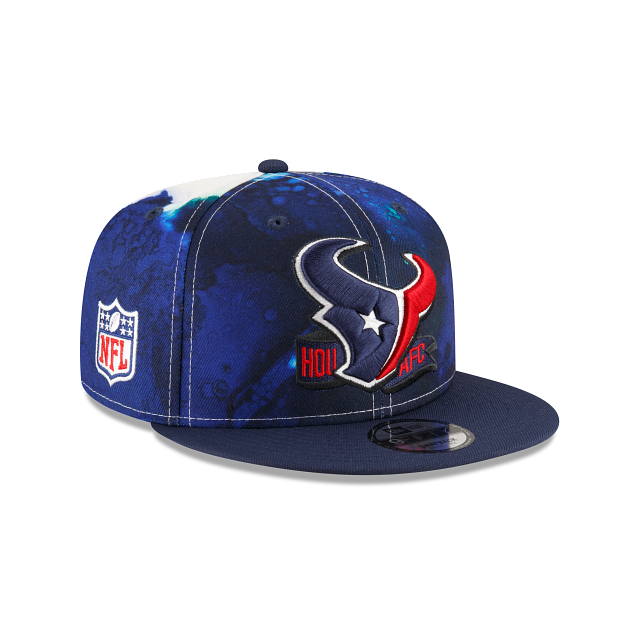 Houston Texans 2022 Sideline Ink Dye 9FIFTY Snapback