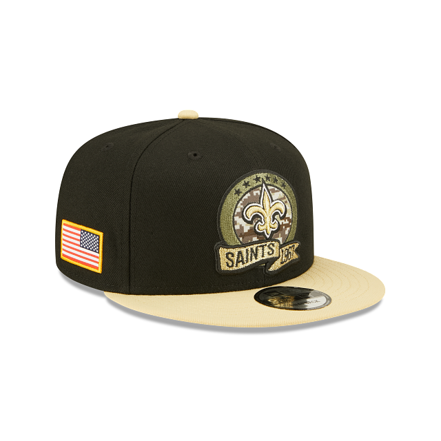 New Orleans Saints 2022 Salute to Service 9FIFTY Snapback