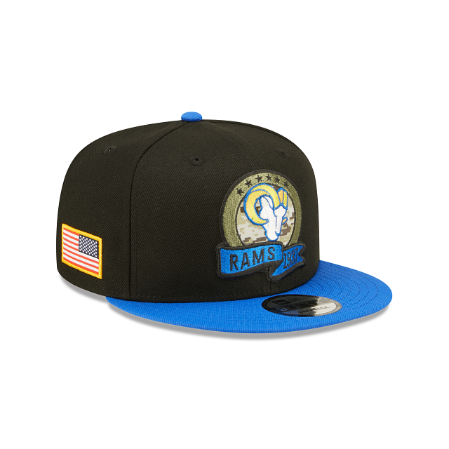 Los Angeles Rams 2022 Salute to Service 9FIFTY Snapback