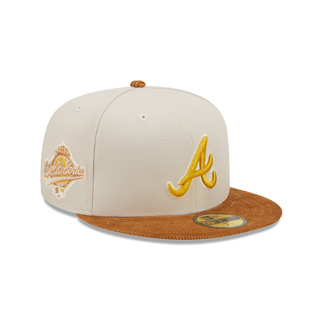 Atlanta Braves Corduroy Visor 59FIFTY Fitted