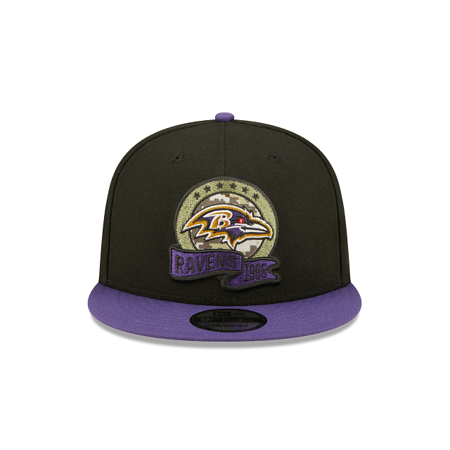 Baltimore Ravens 2022 Salute to Service 9FIFTY Snapback