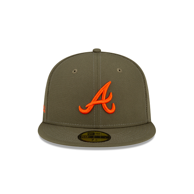 Alpha Industries X Atlanta Braves Green 59FIFTY Fitted