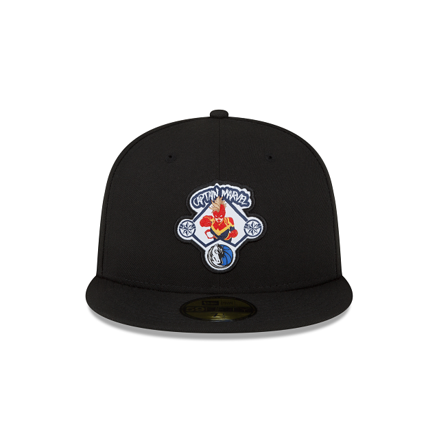 Marvel X Dallas Mavericks Black 59FIFTY Fitted