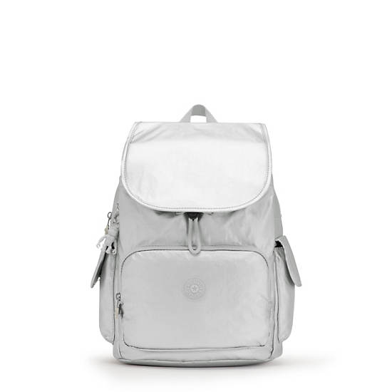 City Pack Medium Metallic Backpack - kiplinq