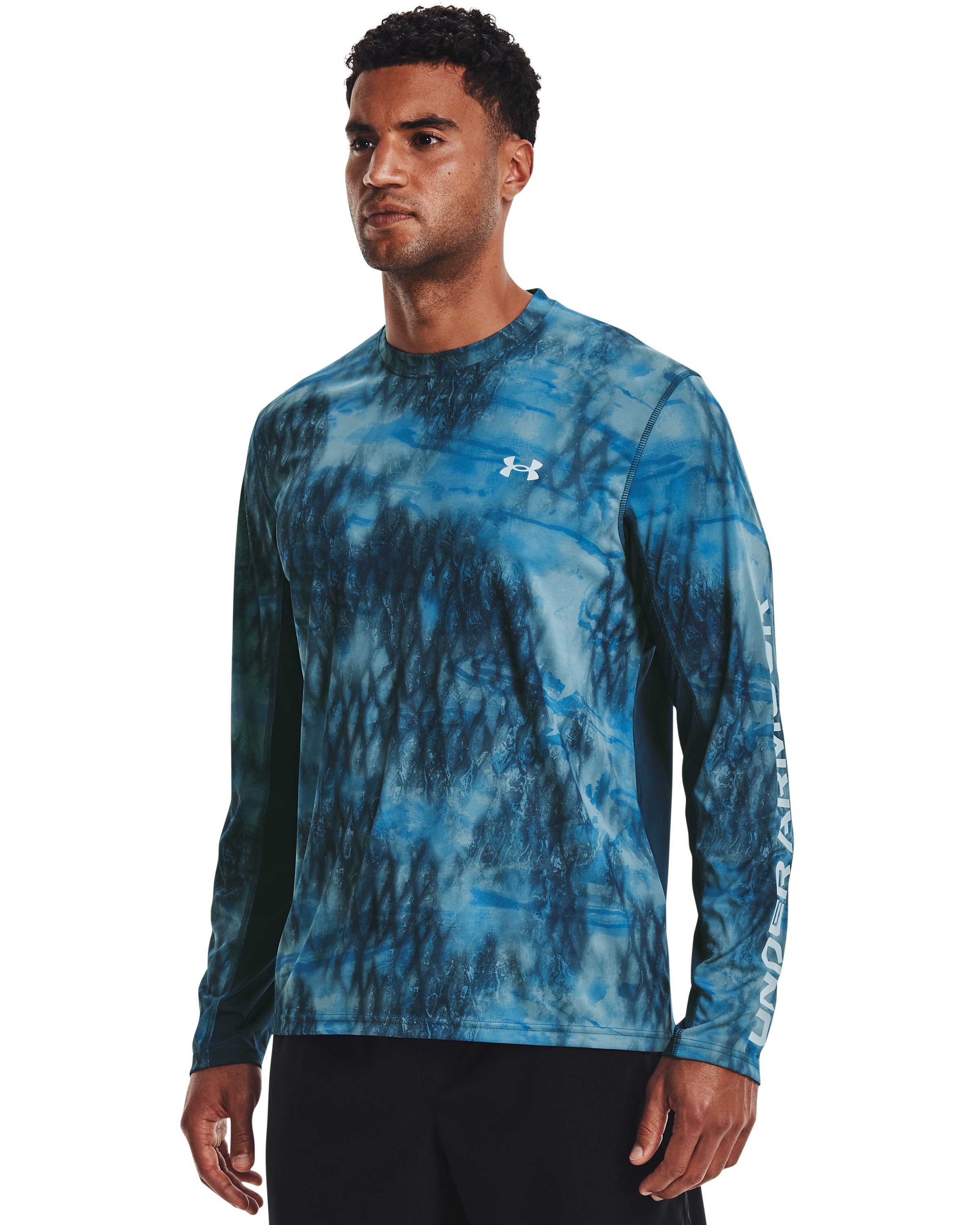 Men's UA Iso-Chill Shorebreak Camo Long Sleeve