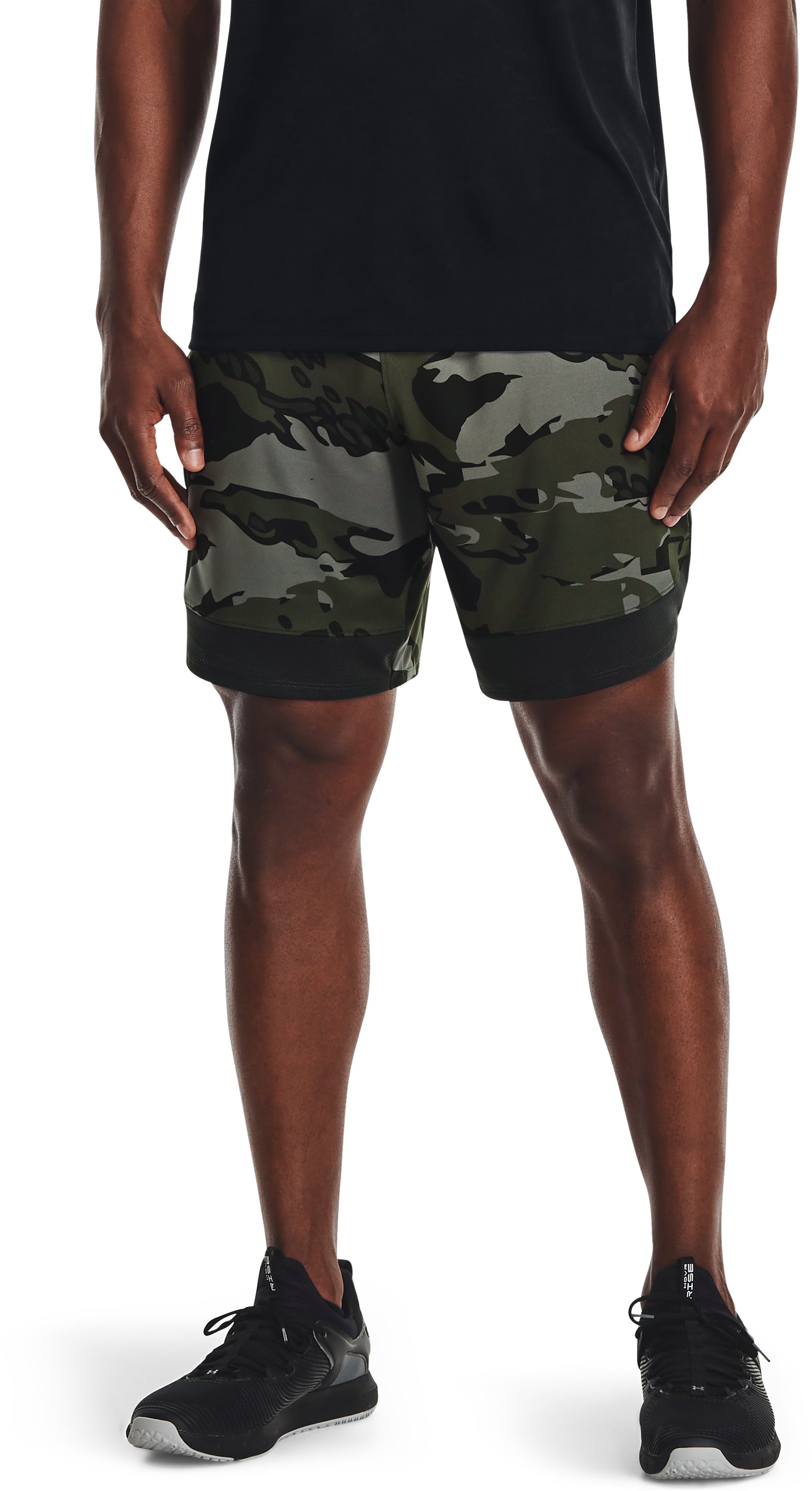 Men's UA Train Stretch Camo Shorts