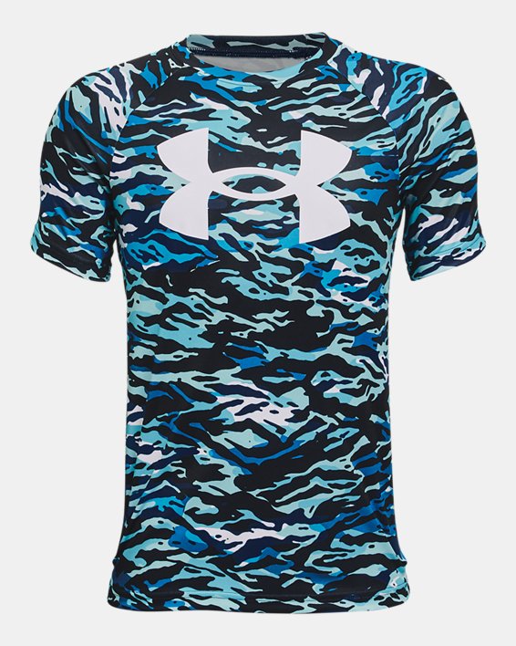 Boys' UA Tech™ Big Logo Printed Short Sleeve