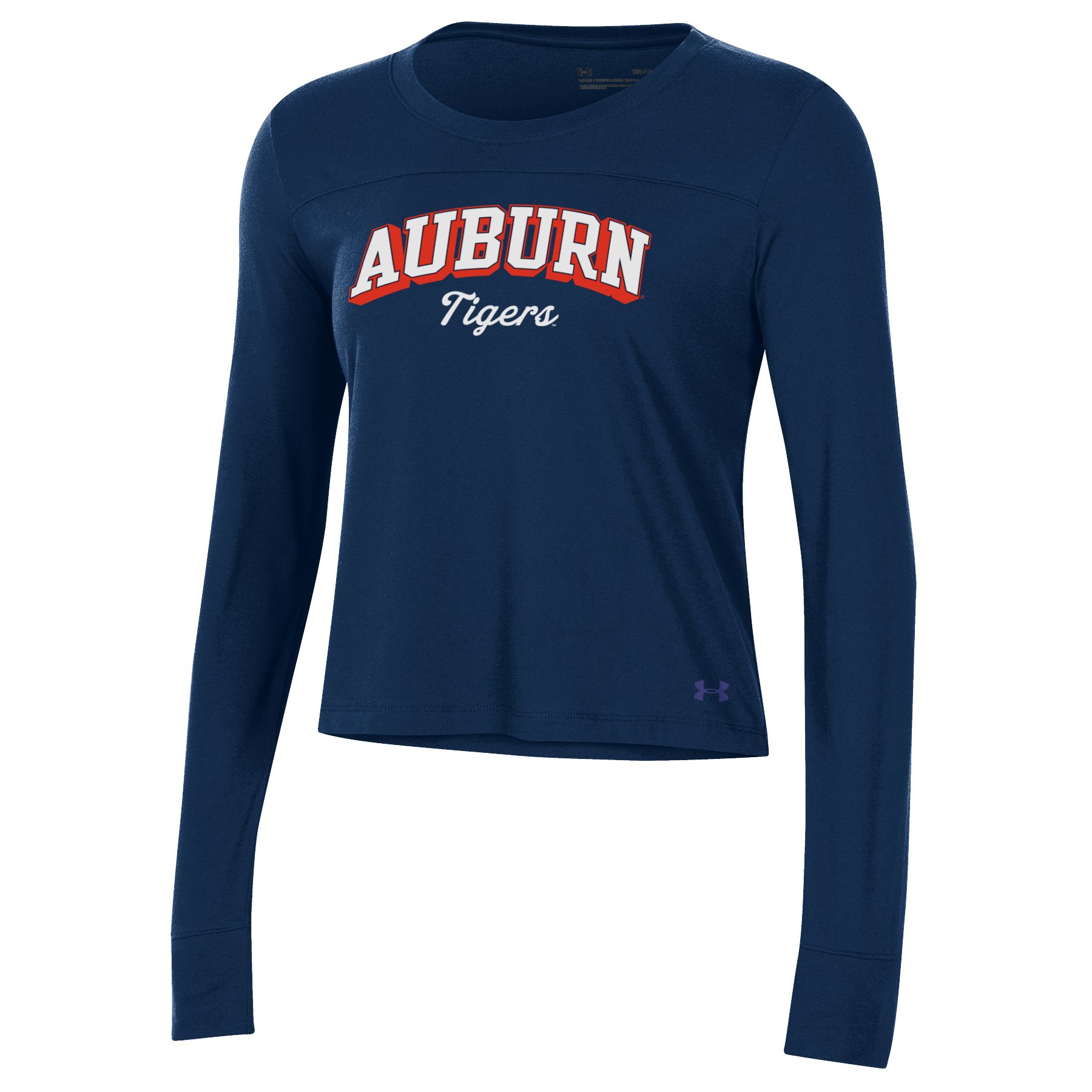 Women's UA Performance Cotton Collegiate Long Sleeve