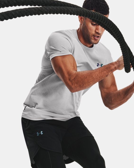 Men's UA RUSH™ Seamless Short Sleeve