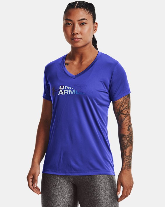 Women's UA Velocity Wordmark T-Shirt
