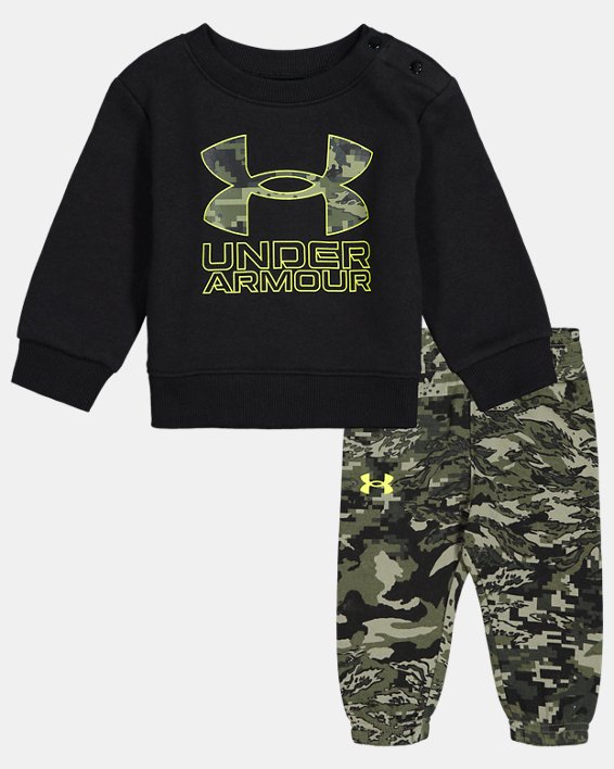 Boys' Infant UA Hybrid Symbol Camo Hoodie Set