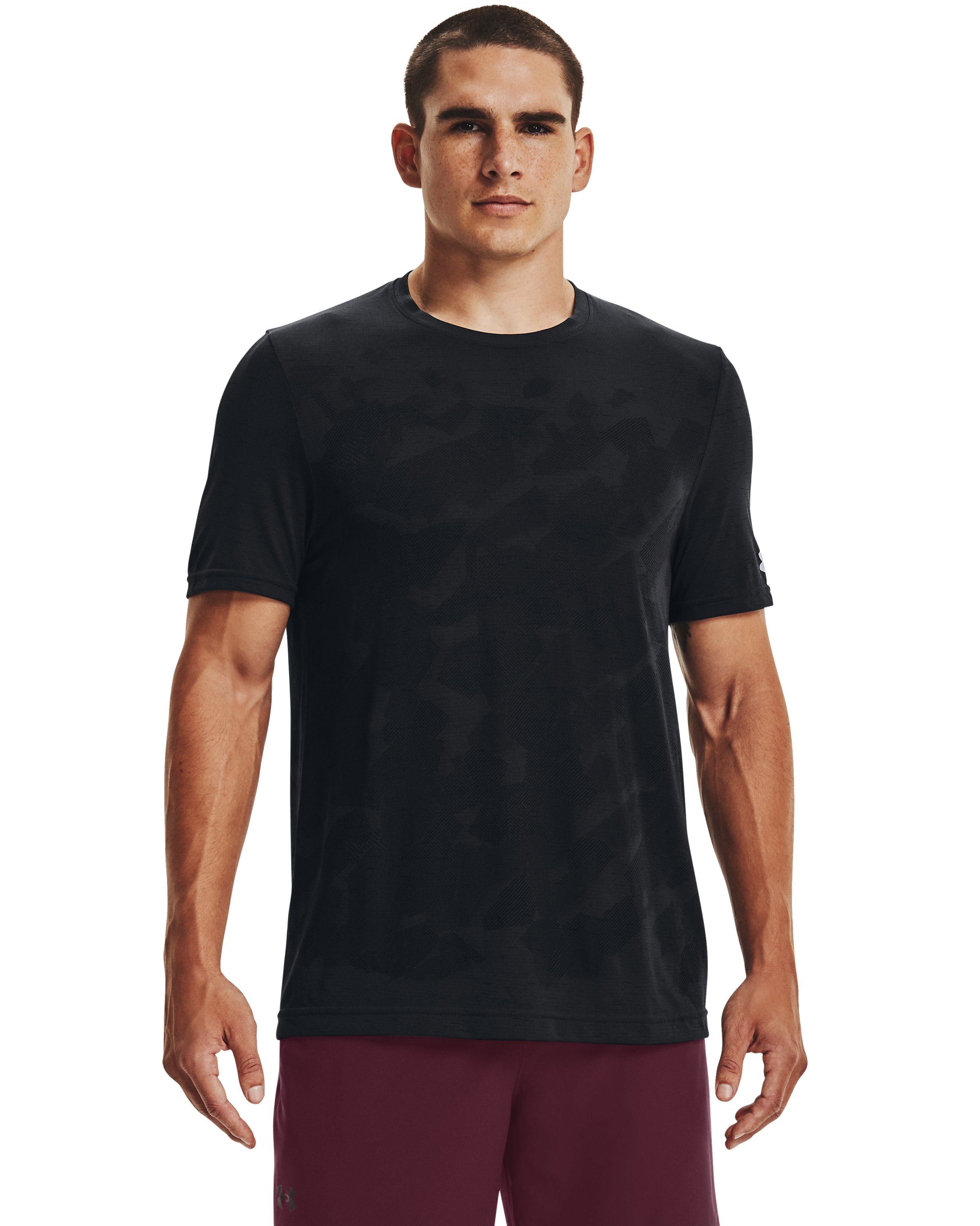 Men's UA Seamless Camouflage Short Sleeve