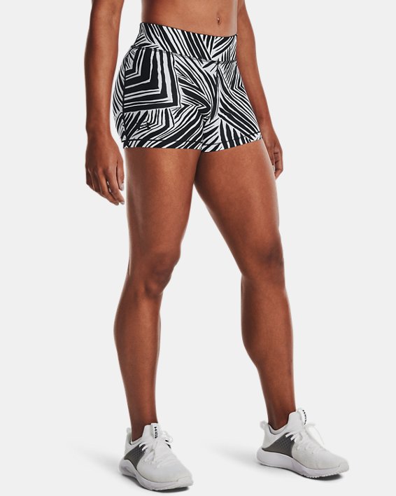 Women's HeatGear® Mid-Rise Printed Shorty