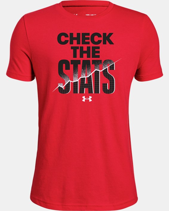 Boys' UA Check The Stats Short Sleeve