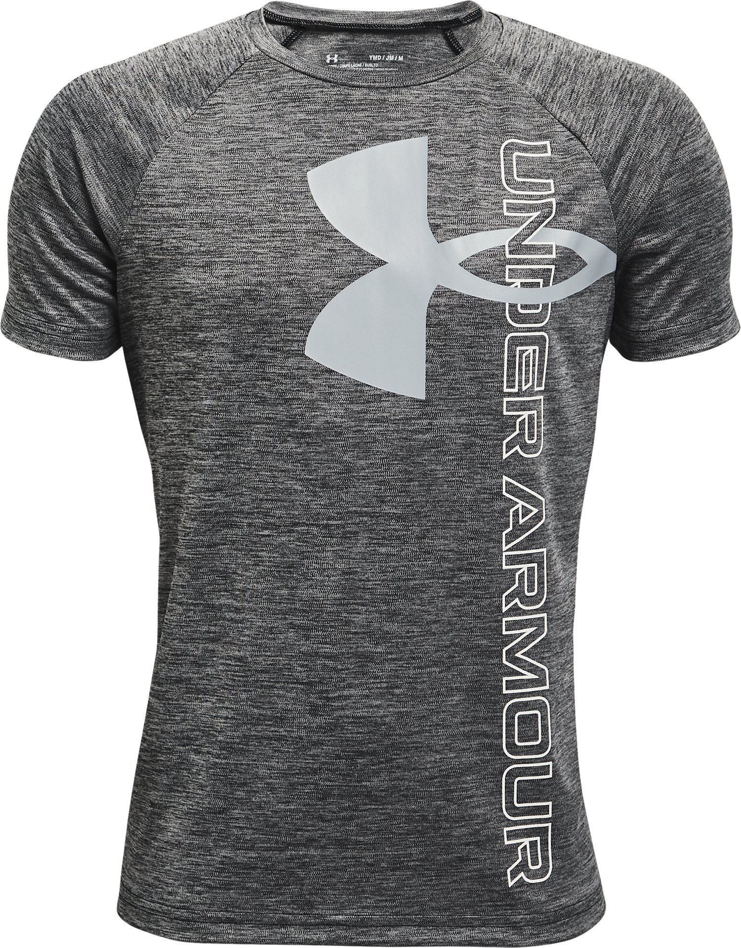 Boys' UA Tech™ Split Logo Hybrid Short Sleeve
