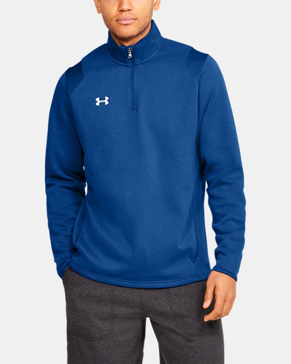 Men's UA Hustle Fleece ¼ Zip