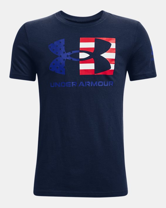 Boys' UA Freedom Flag Short Sleeve T-Shirt