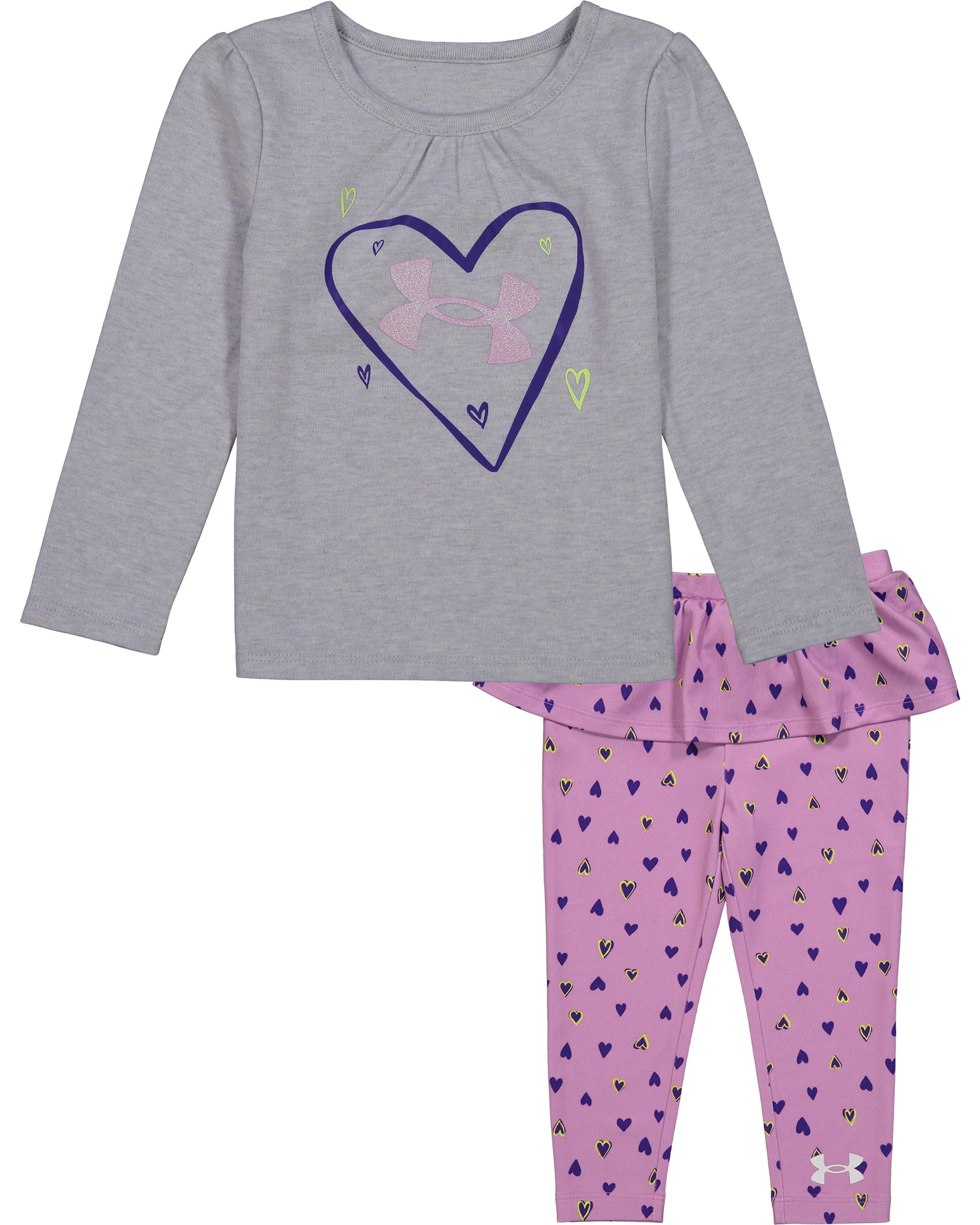 Girls' Infant UA Heart Tutu 2-Piece Set
