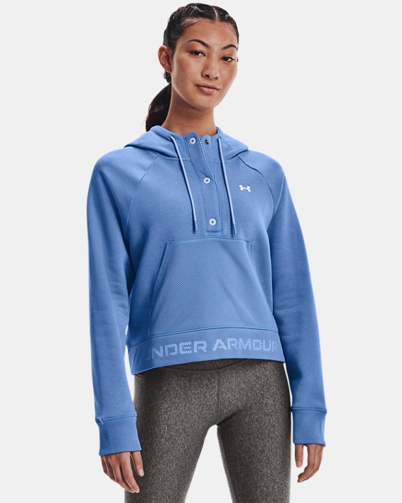 Women's UA Rival Fleece Mesh Hoodie